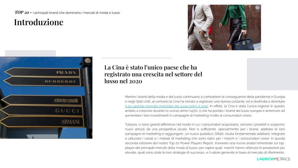 classifica brand lusso