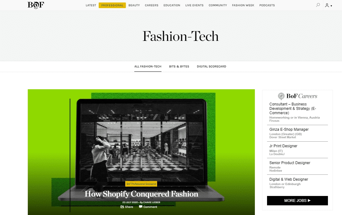 BoF Fashion-Tech