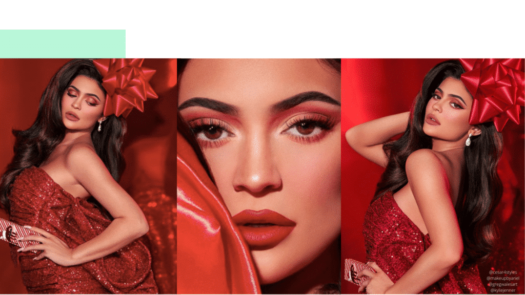 kylie jenner holiday collection