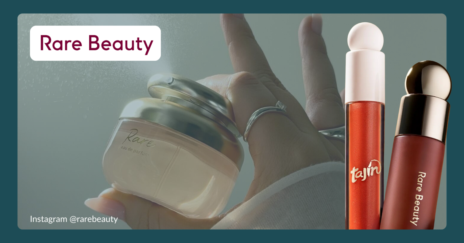 Rare Beauty Perfume and Tajin lipgloss