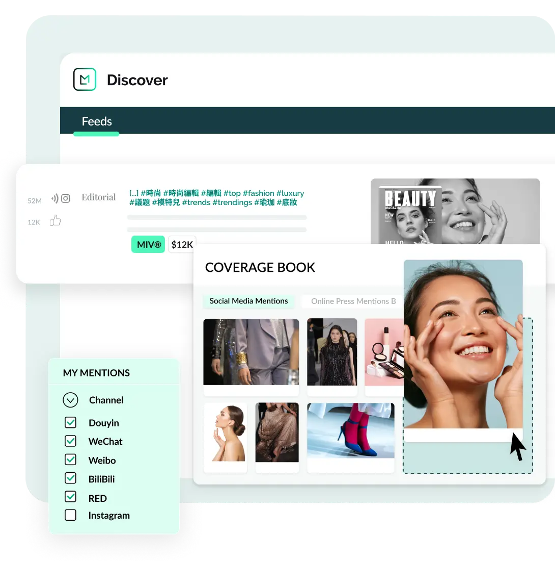 media monitoring feed in china